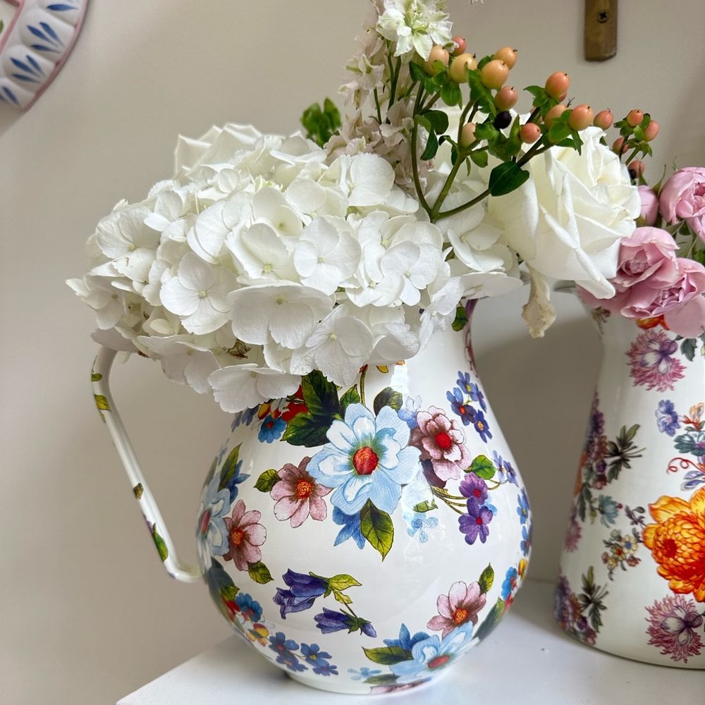 McKenzie child flower market pitcher